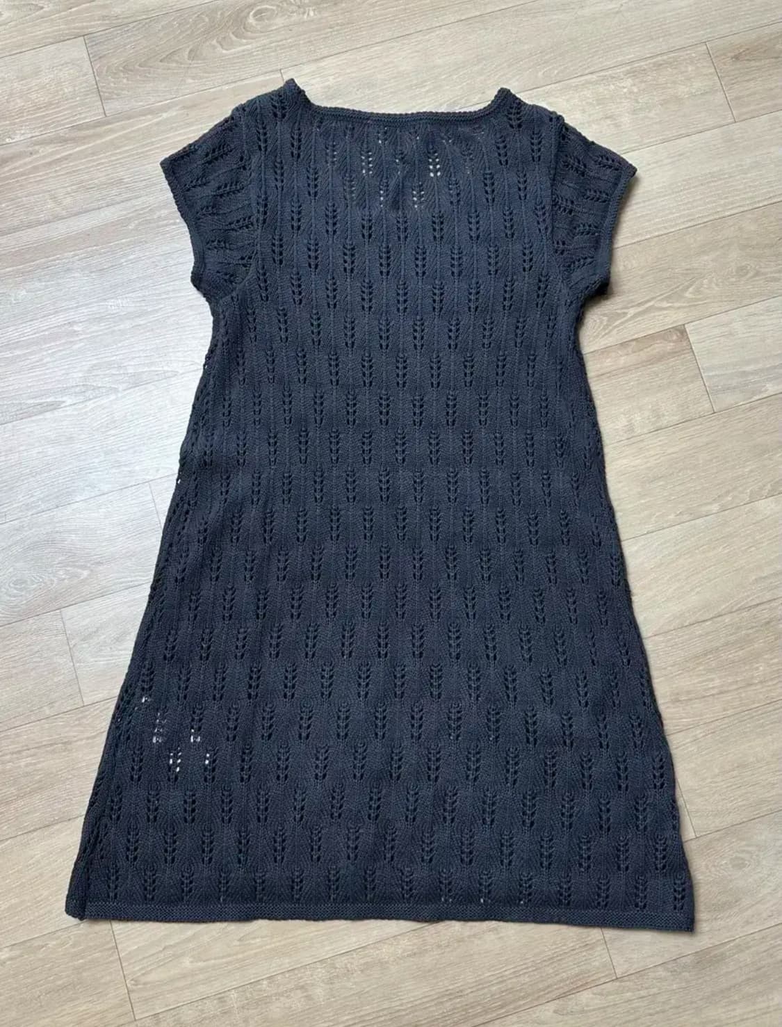 Coyseio SCASI KNIT ONE PIECE CHARCOAL 상품이미지4