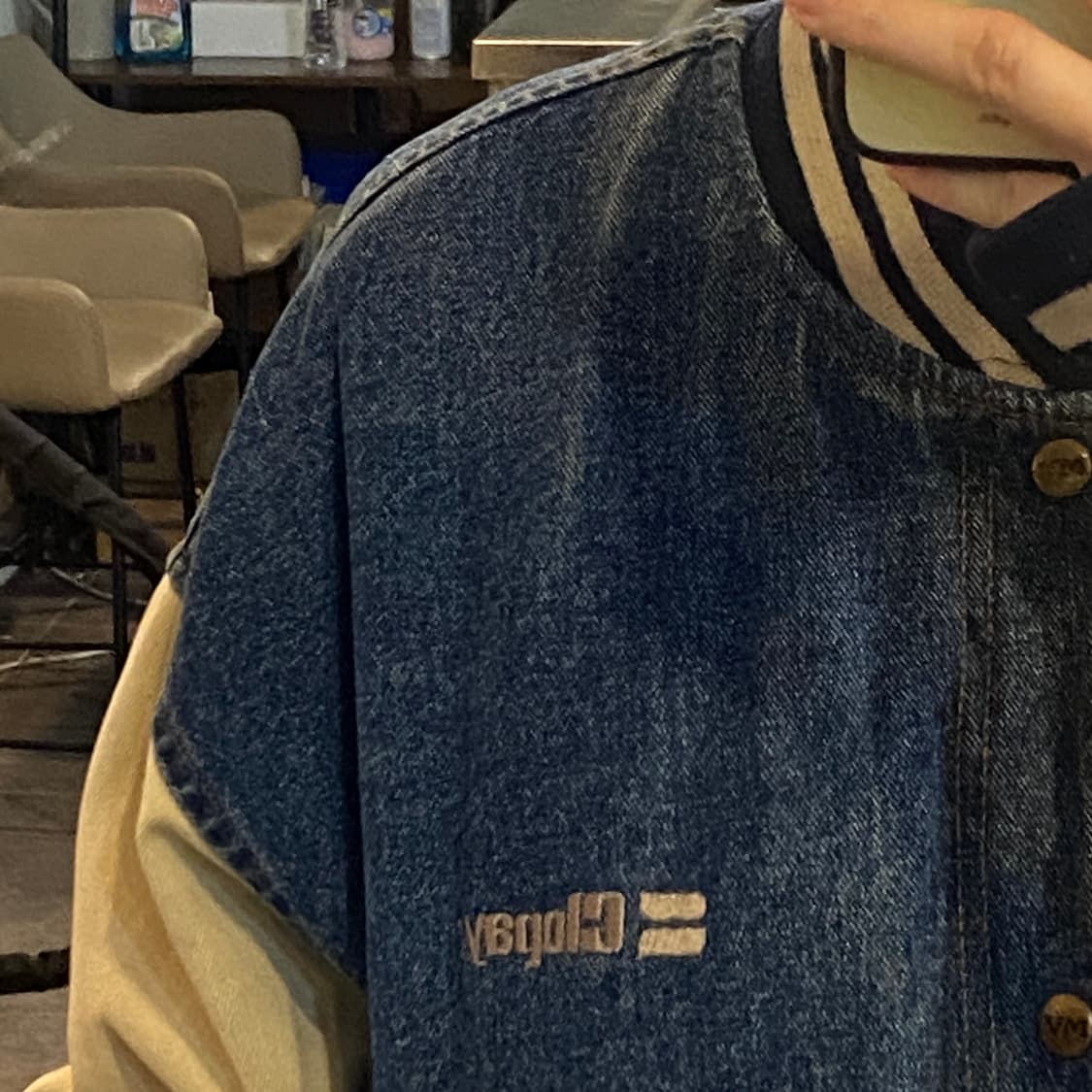 [NO.9] VTG 데님 바시티 자켓 상품이미지3