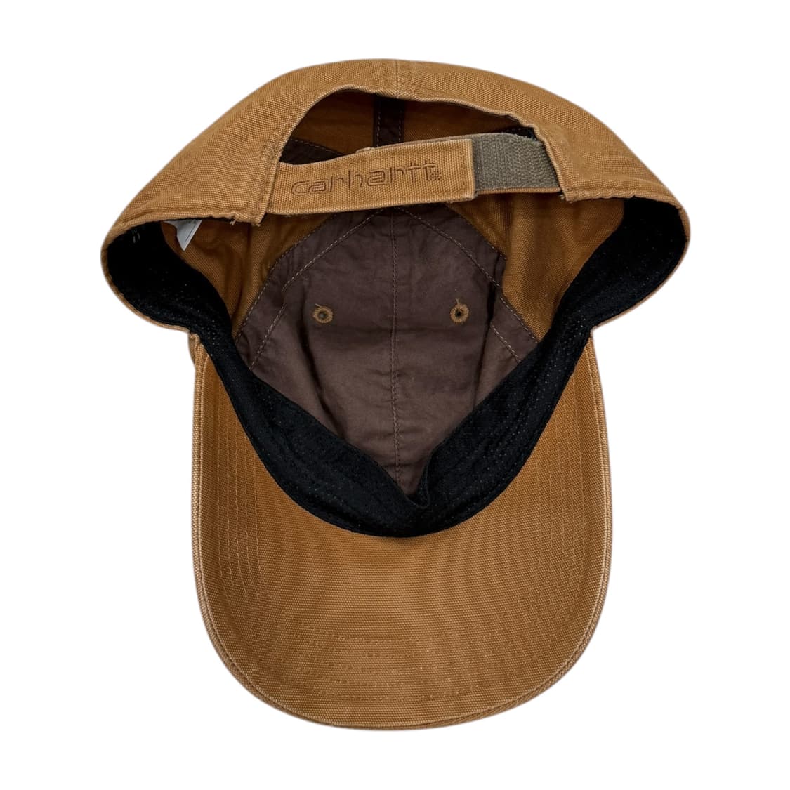 칼하트 빈티지 볼캡 모자 브라운 상품이미지3