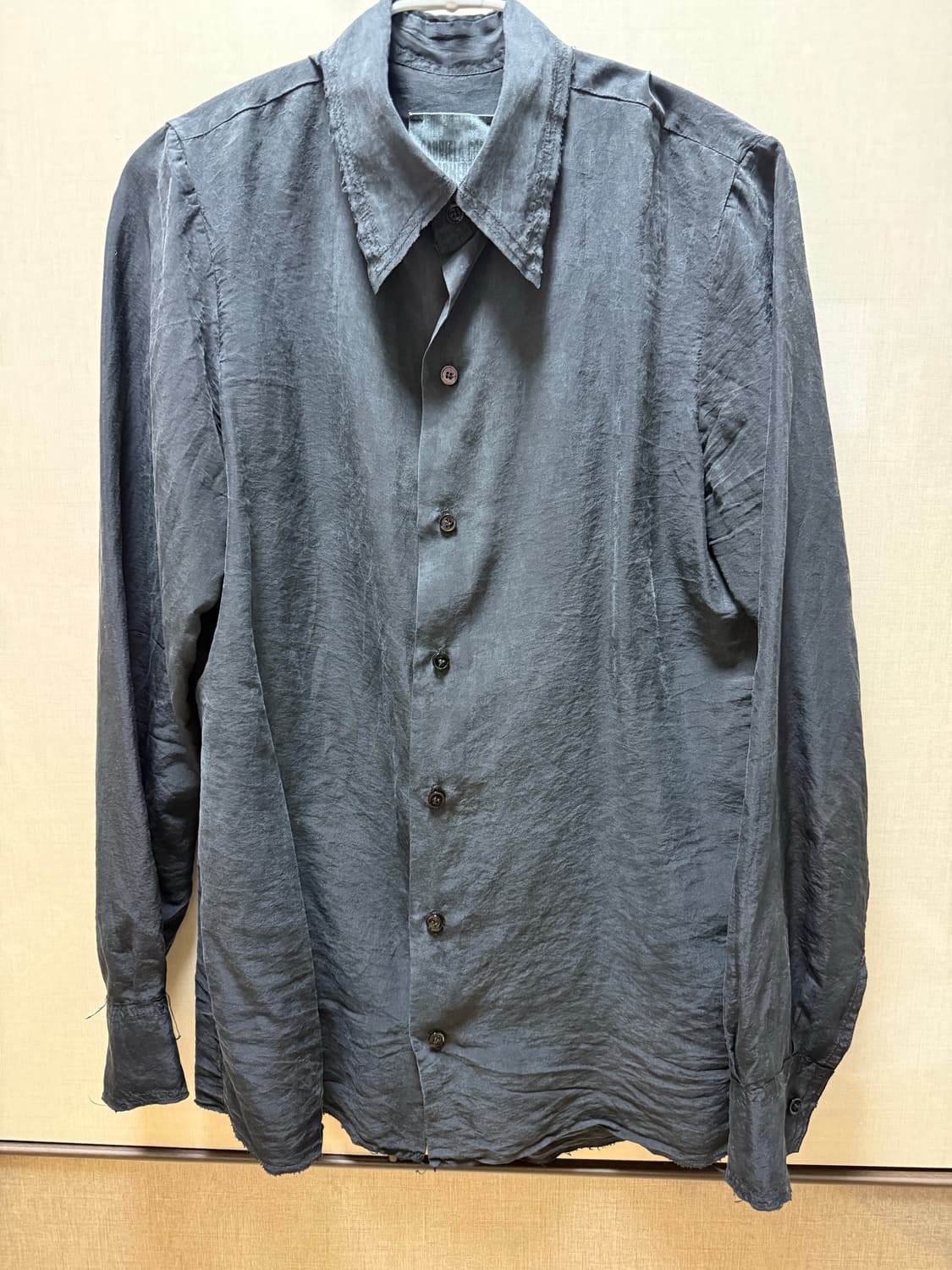 가브리엘라 콜가먼츠 no.197 실크 폰지 셔츠 상품이미지2