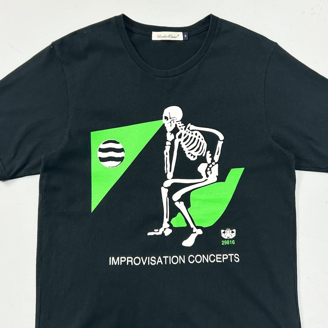 언더커버 17SS IMPROVISATION 스컬 티셔츠  상품이미지2
