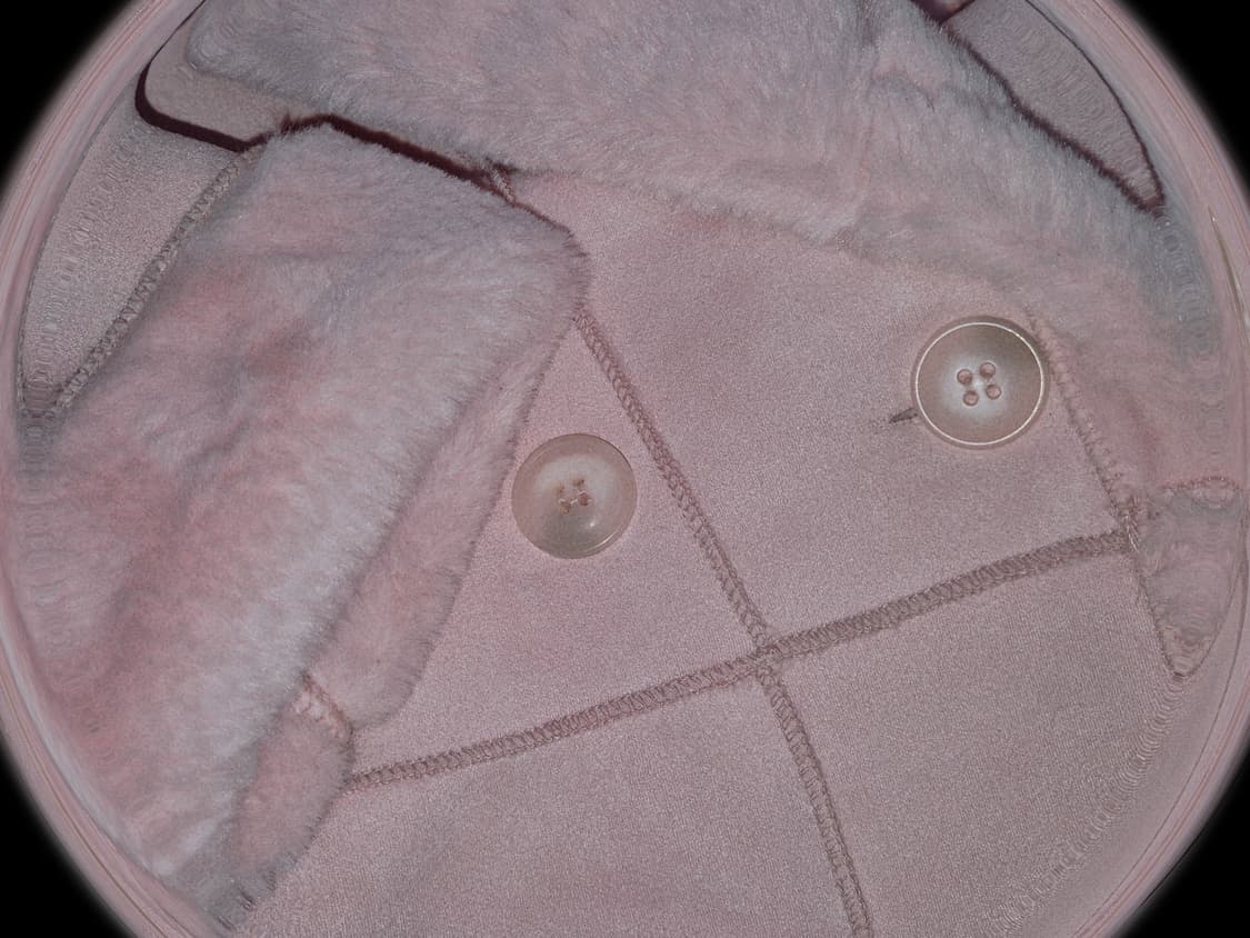 Vintage y2k Babypink Milk Fur Mustang 상품이미지2