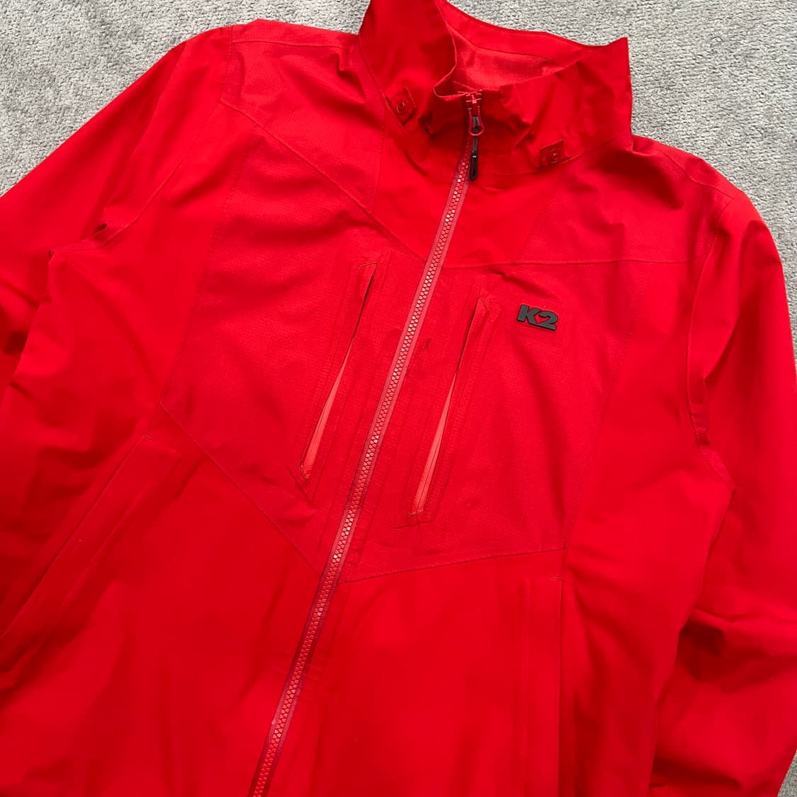 105 K2 레드 바람막이 자켓 상품이미지2