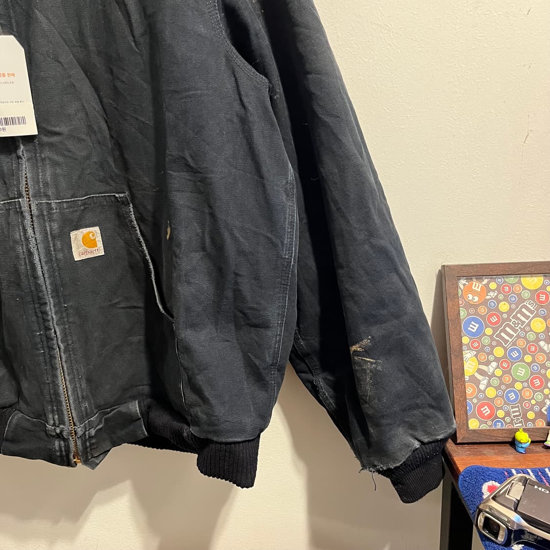 칼하트 J140 블랙 액티브 자켓 상품이미지3