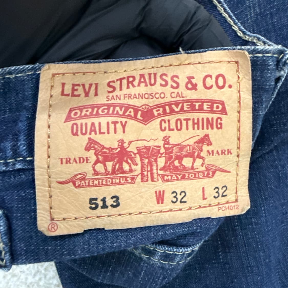 W32L32 리바이스 513 데님팬츠 0213T2 상품이미지3