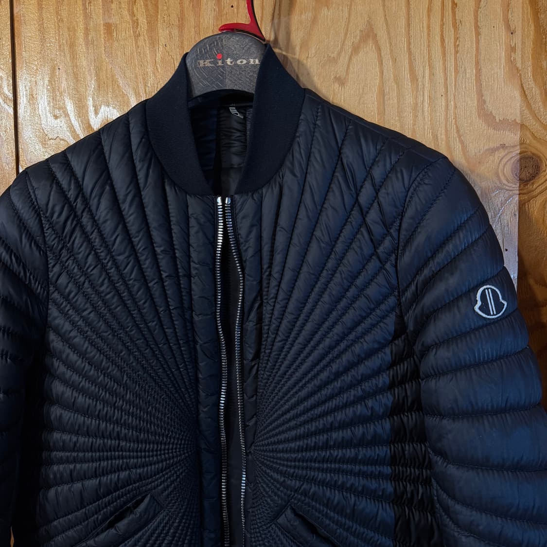 몽클레어 x 릭오웬스 콜라보 앵글(angle) 봄버 자켓  상품이미지5