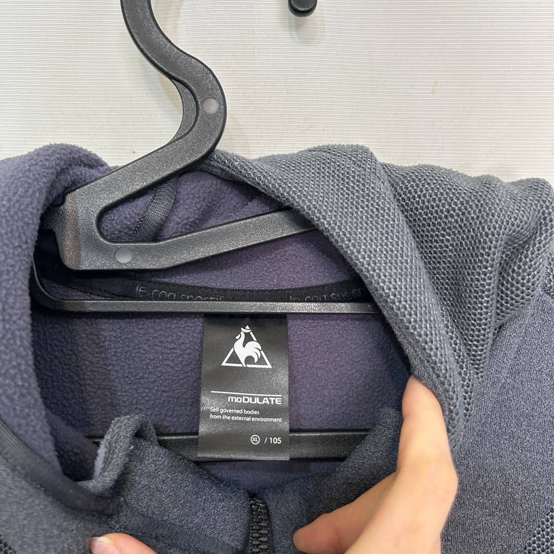 르꼬끄 남성 기모 후드 집업 105 상품이미지2