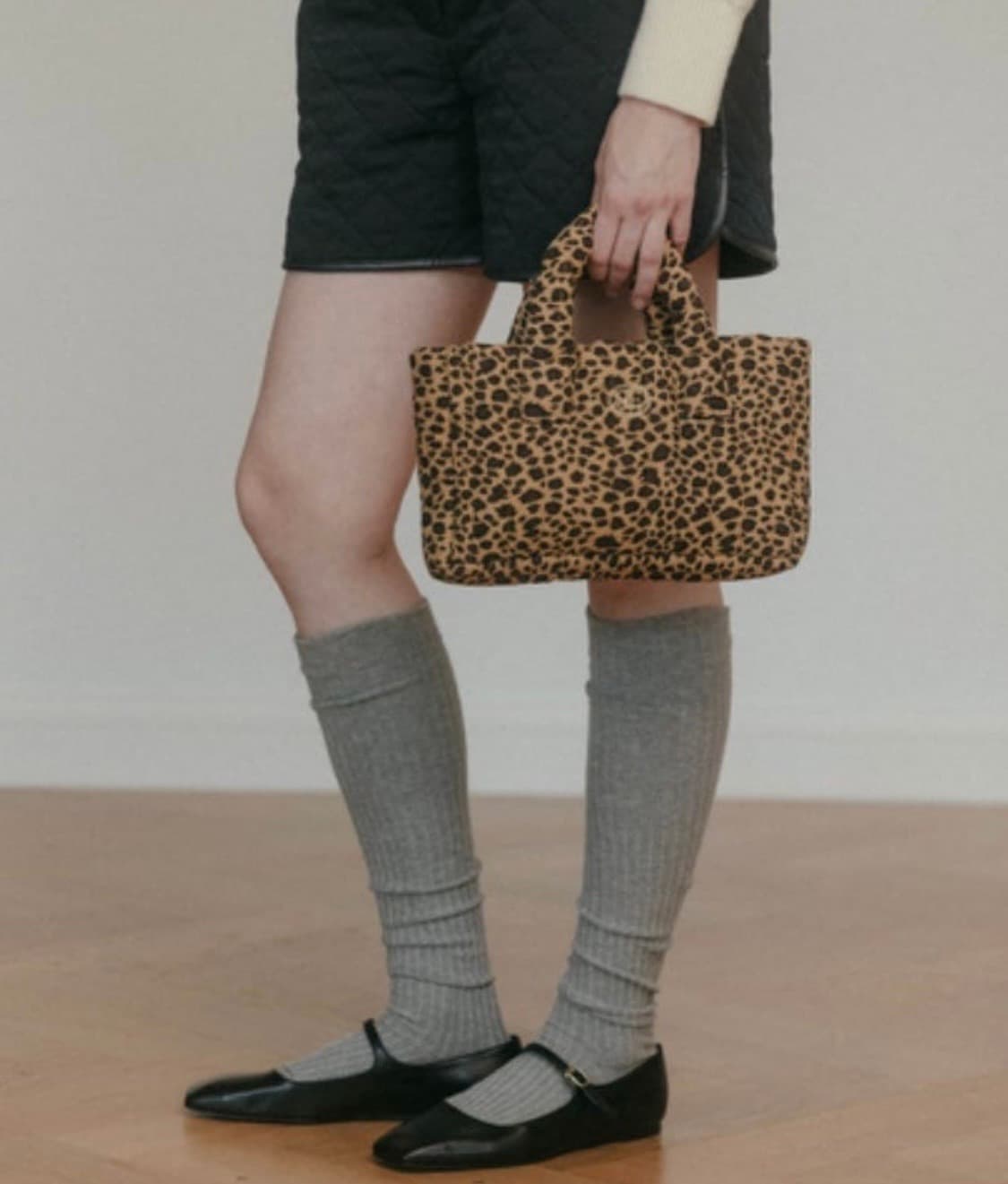 시엔느 패딩백 레오파드 미니 상품이미지1