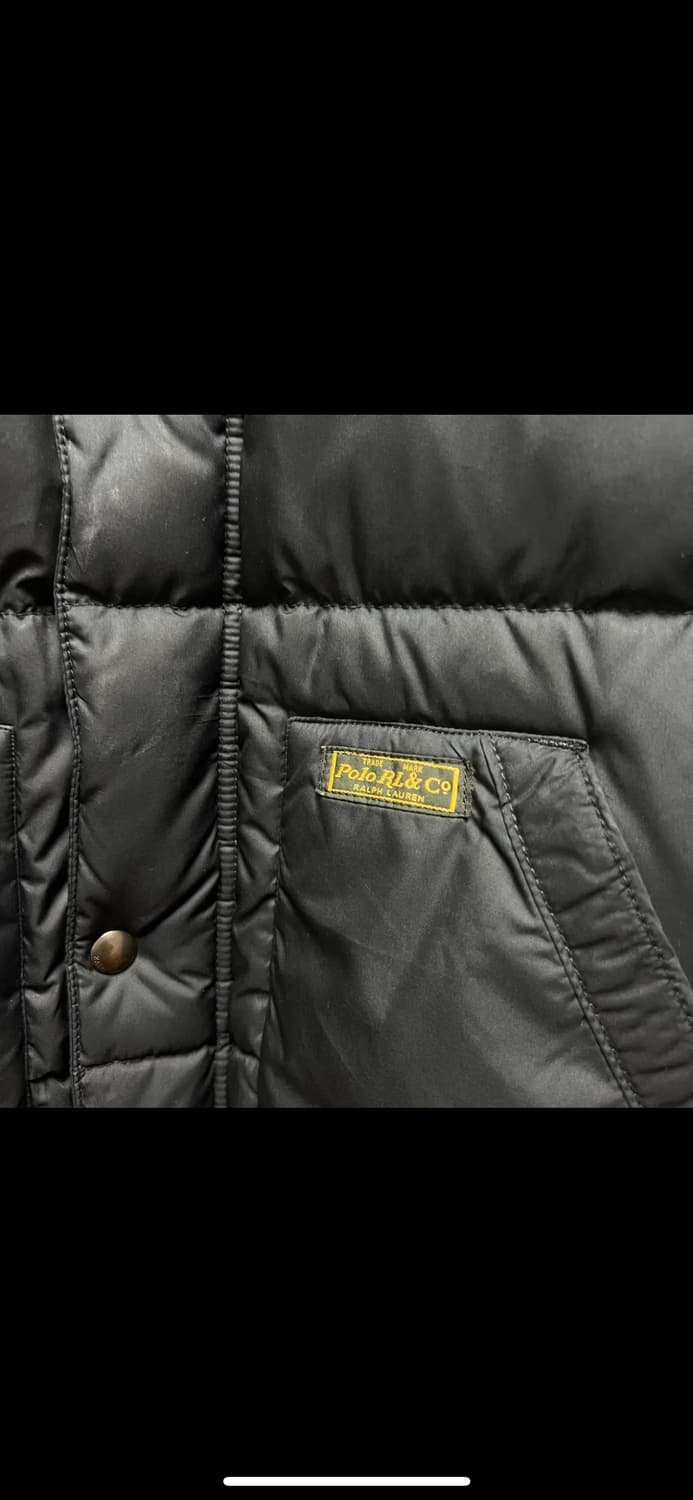 [정품/M~L] 폴로 랄프로렌 덕다운 블랙 푸퍼 패딩 상품이미지4