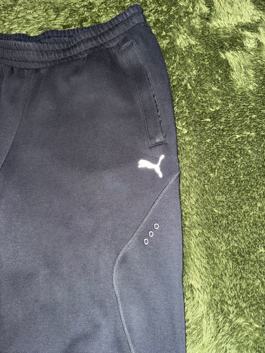 [L] 푸마 X 페라리 F1 트레이닝 스웻 팬츠 블랙 상품이미지5