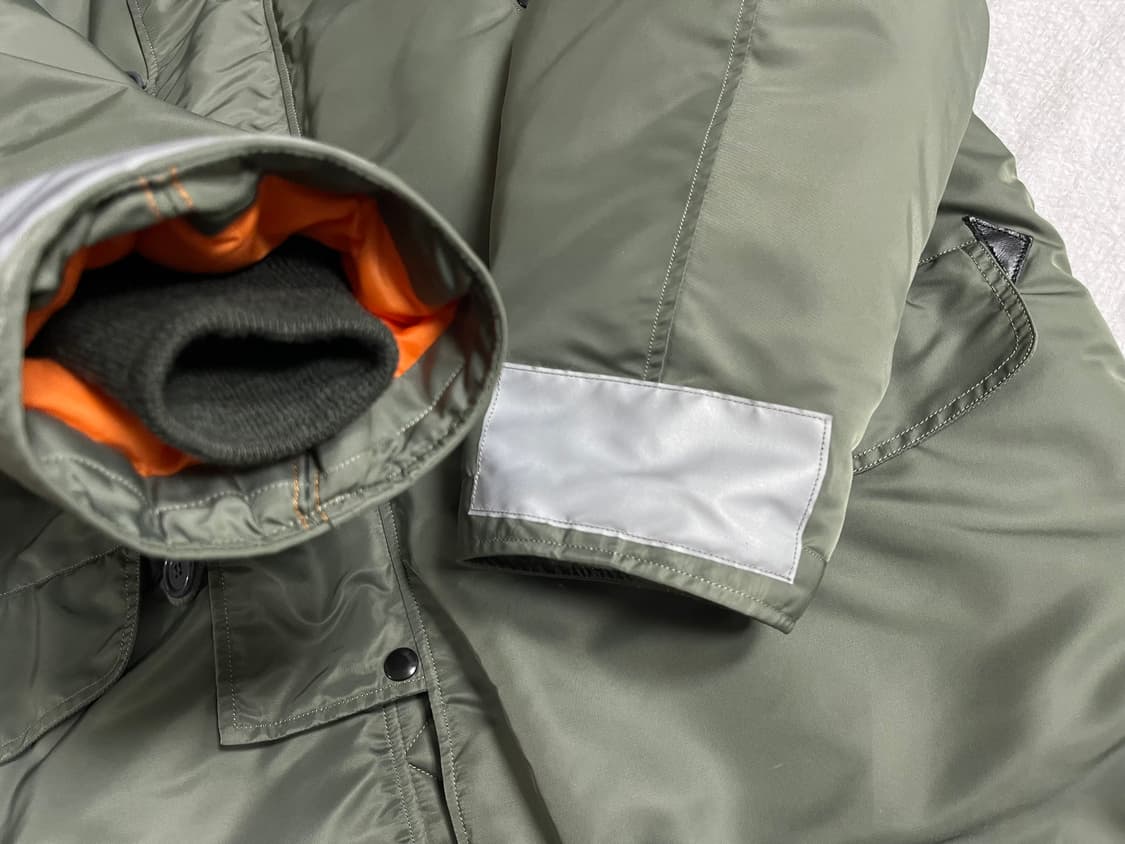 (L)버즈릭슨x빔즈x바이닐아카이브 N3B 자켓 파카 상품이미지7