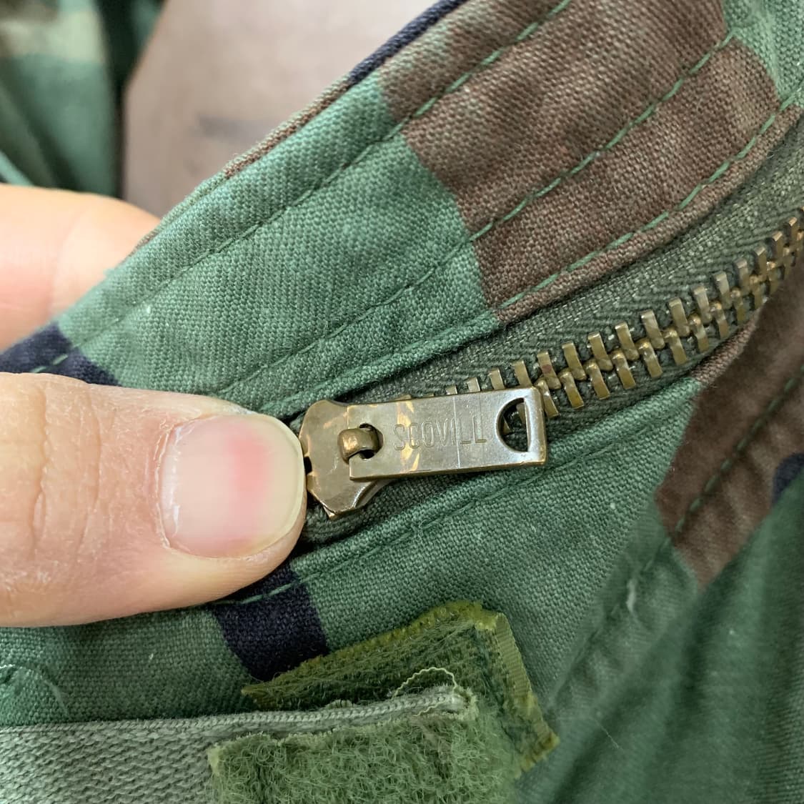 80‘s US Army 미군 오리지널 우드랜드 카모 M-65 필드자켓 상품이미지3