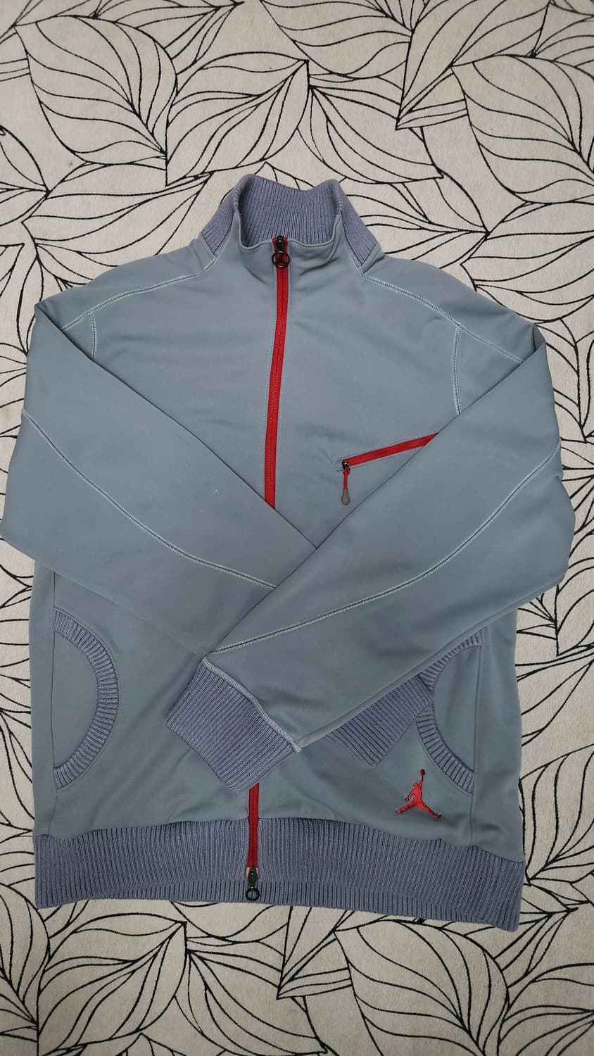 조던 폴리 그레이 투웨이 풀집업 트랙탑 XL 상품이미지1