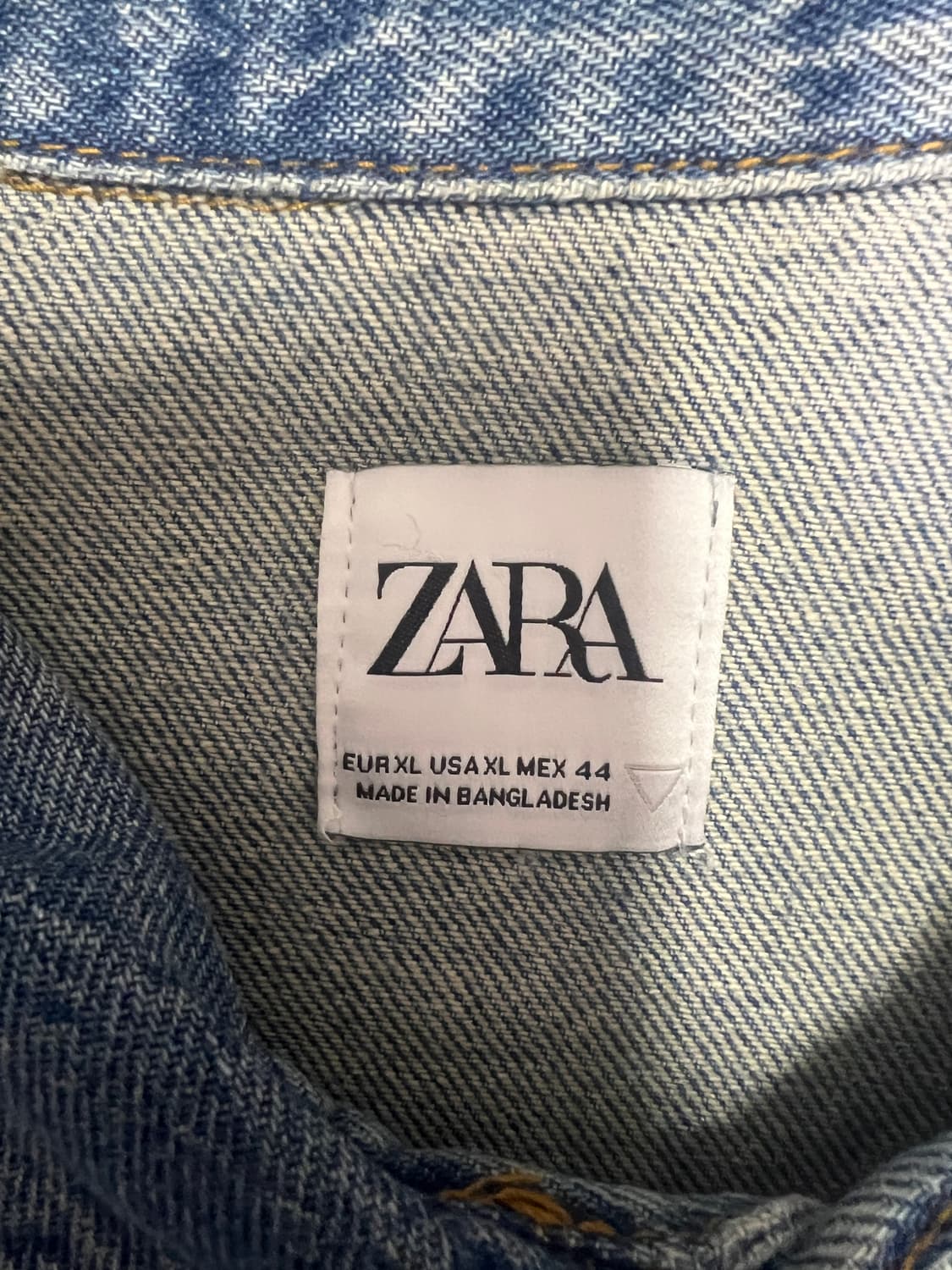 자라(ZARA) 데님 셔츠 XL 상품이미지2