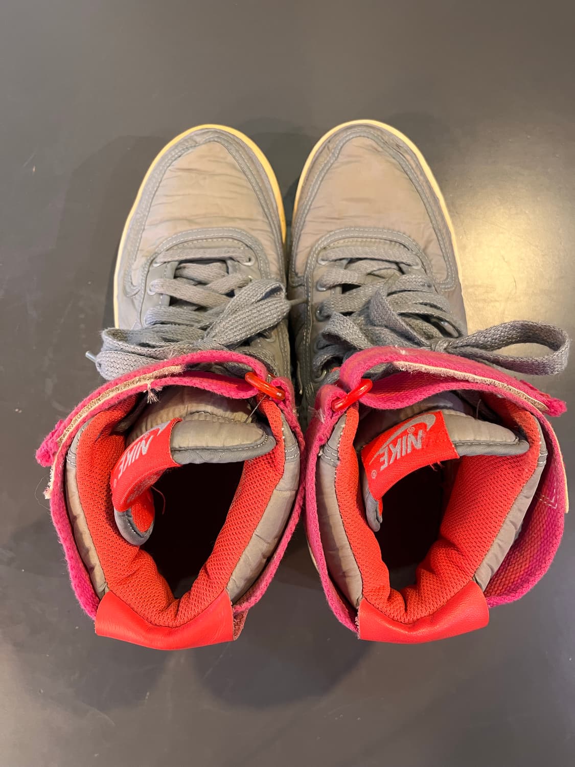 나이키 반달 하이 빈티지 네온 팩 그레이/핑크 (280mm) 상품이미지6