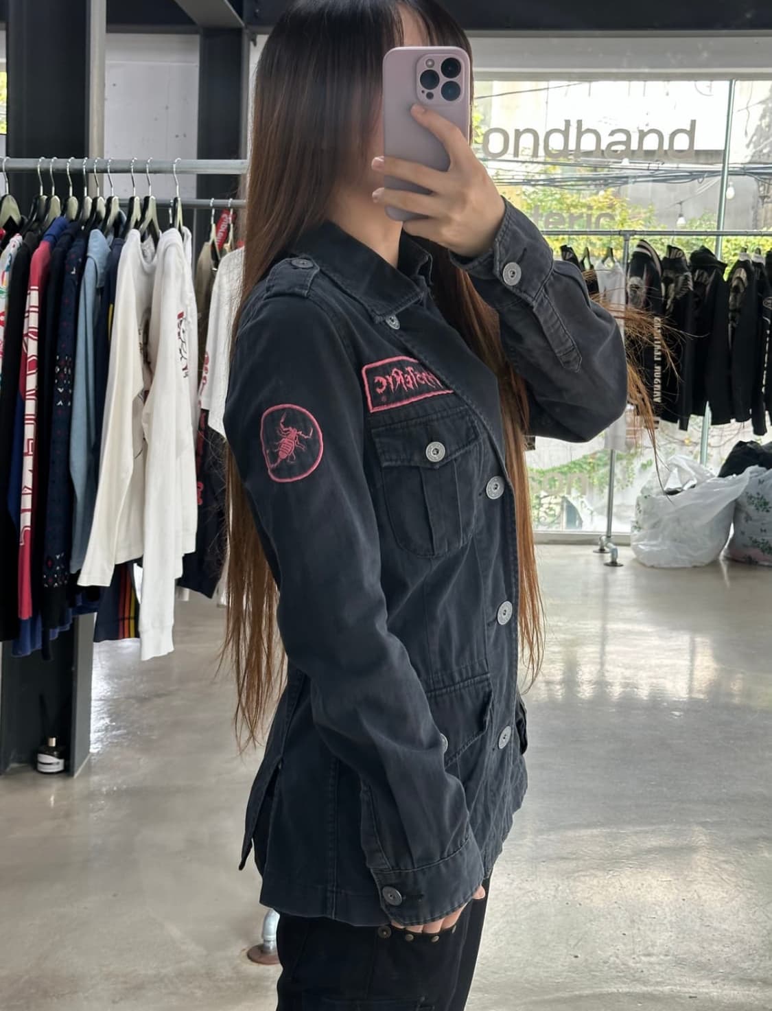 히스테릭글래머 멀티 포켓 자켓 상품이미지2