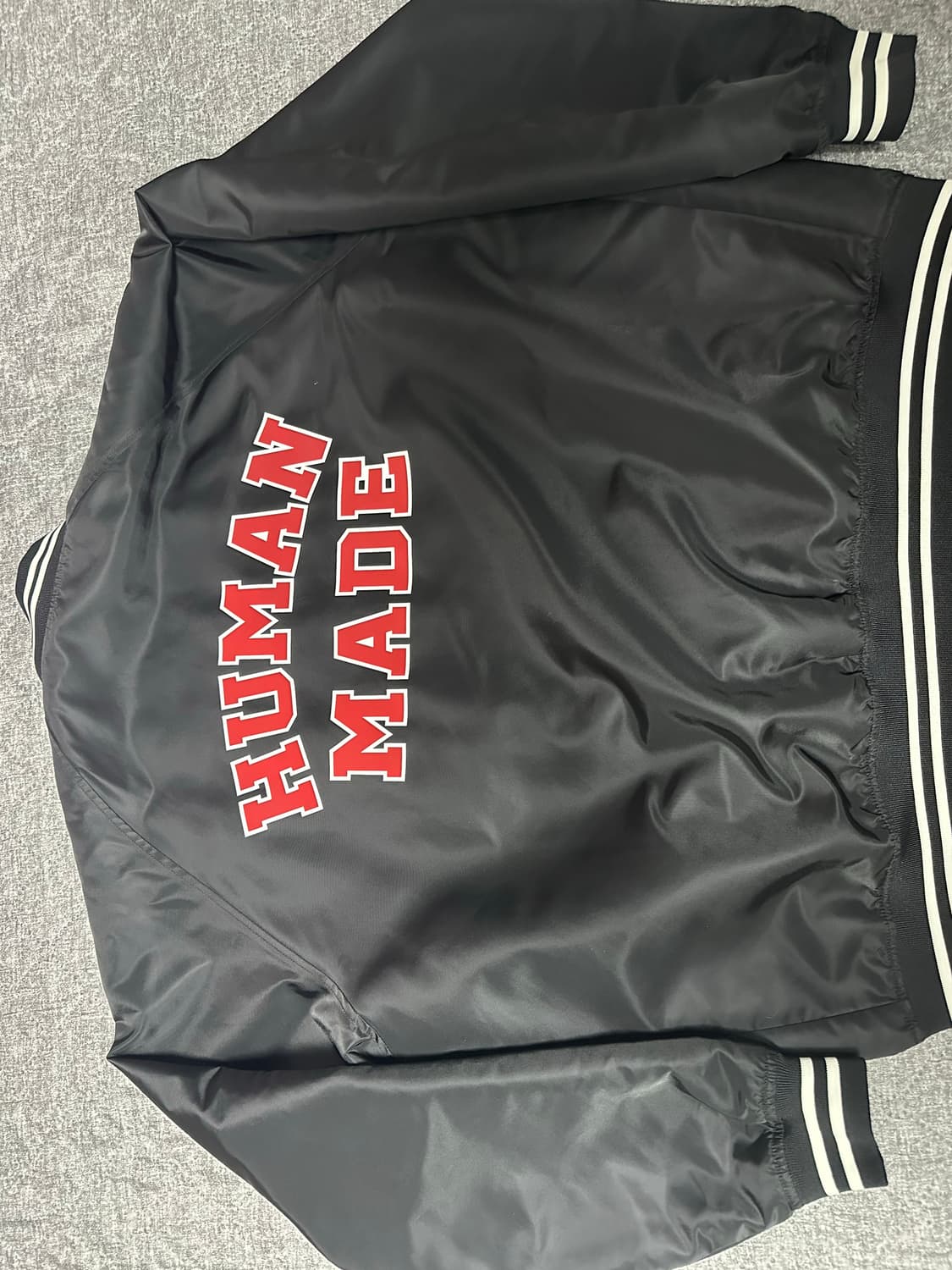 휴먼 메이드 나일론 스타디움 자켓 블랙 상품이미지5