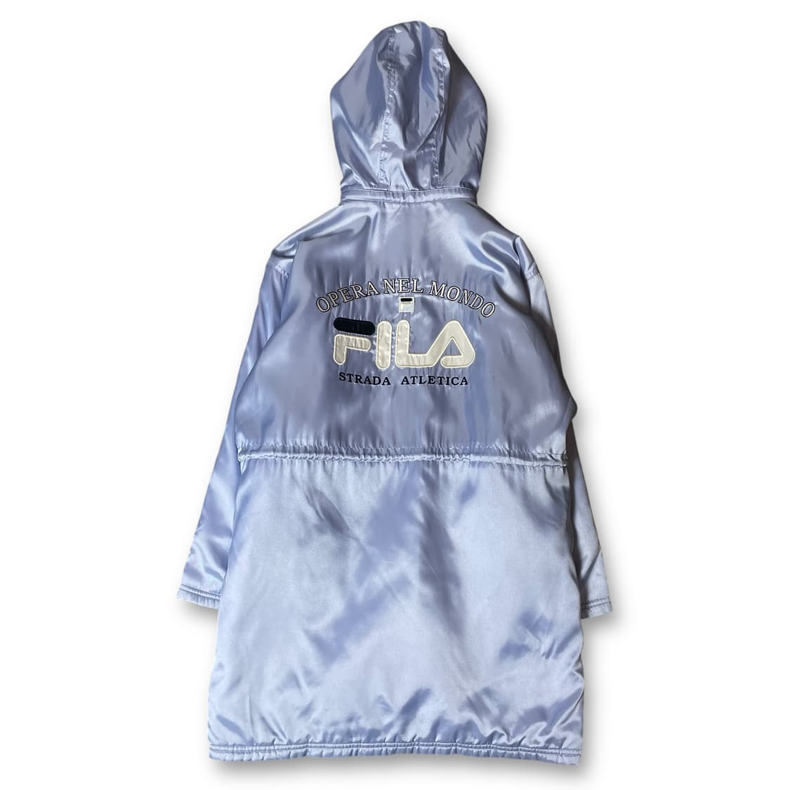 휠라 스카이블루 폴리 후드 자켓 150 상품이미지2