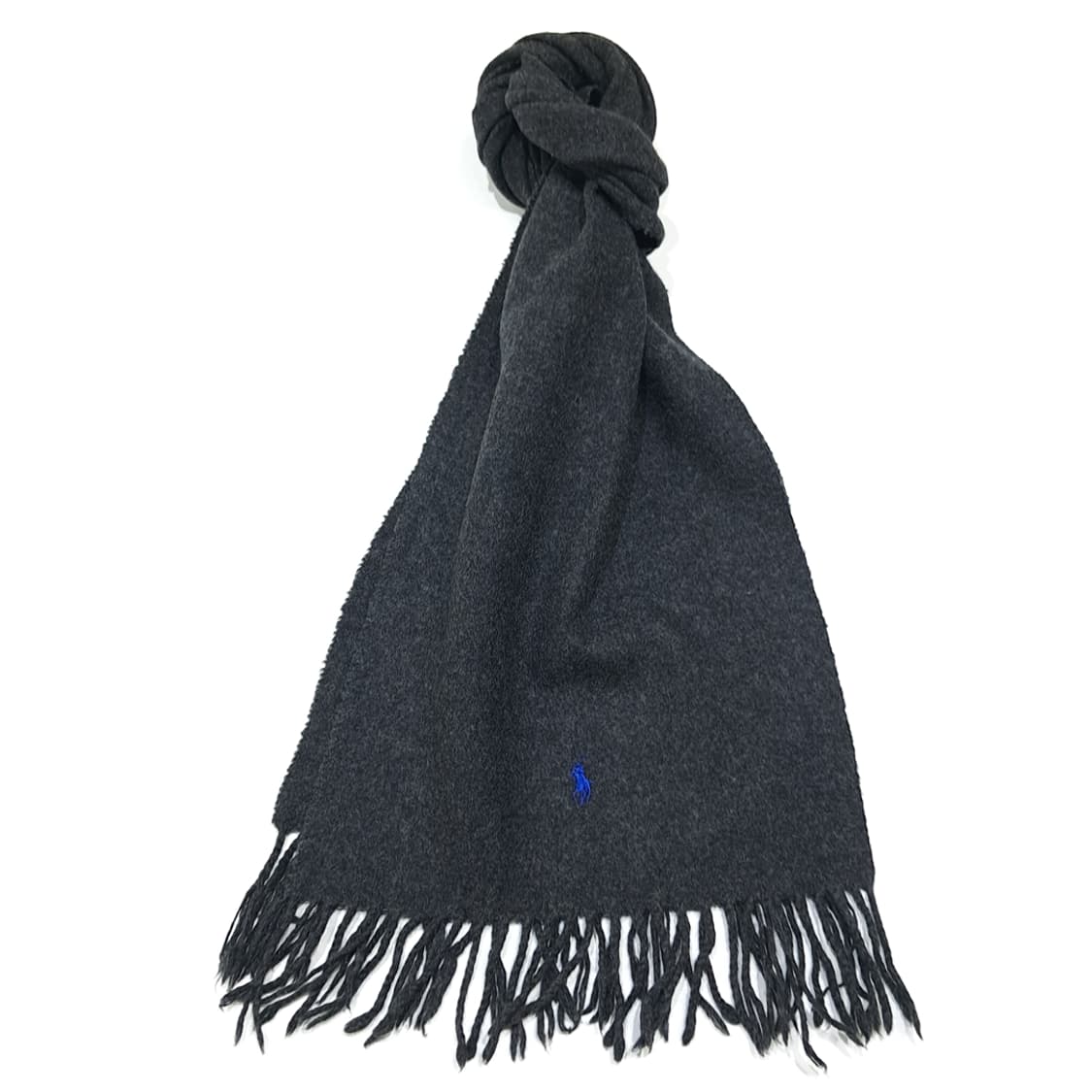 MX567 폴로 00s 이태리판 램스울 블루포니 차콜그레이 머플러 상품이미지1