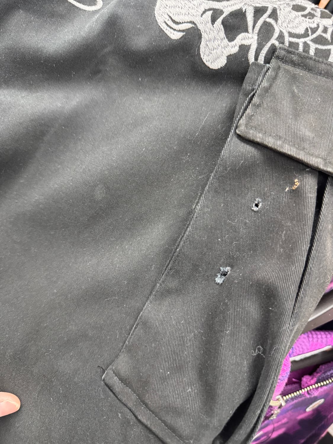 카라쿠리 타마시 오리엔탈 드래곤 카고팬츠 상품이미지7