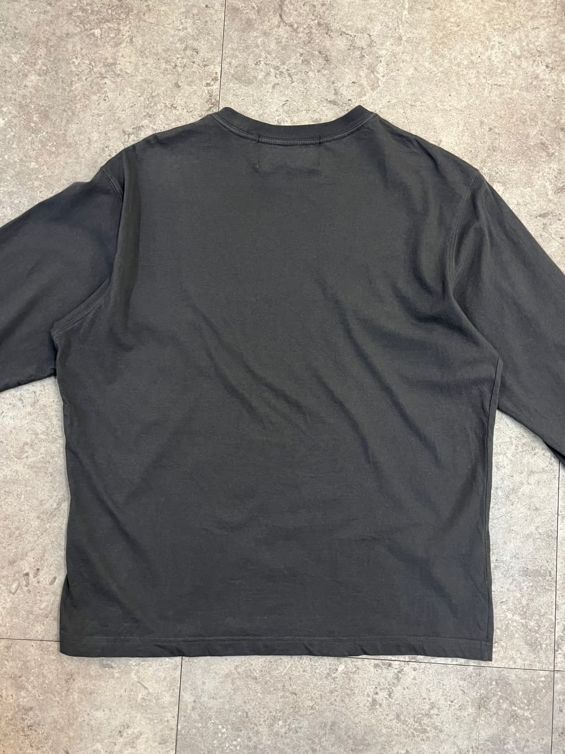 세터 빅로고 긴팔티 롱슬리브리스 차콜 95 #3257 상품이미지8