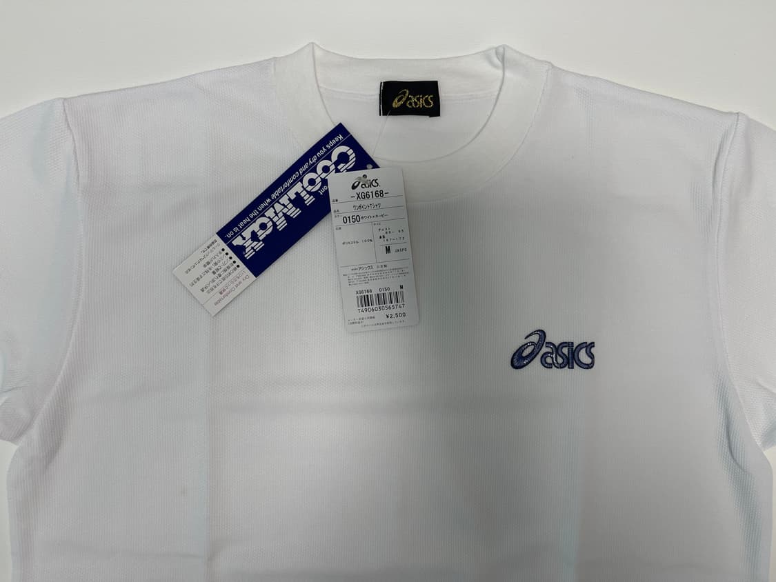 아식스 00s 올드 3번 원포인트 로고 빈티지 반팔 티셔츠 Asics 상품이미지2