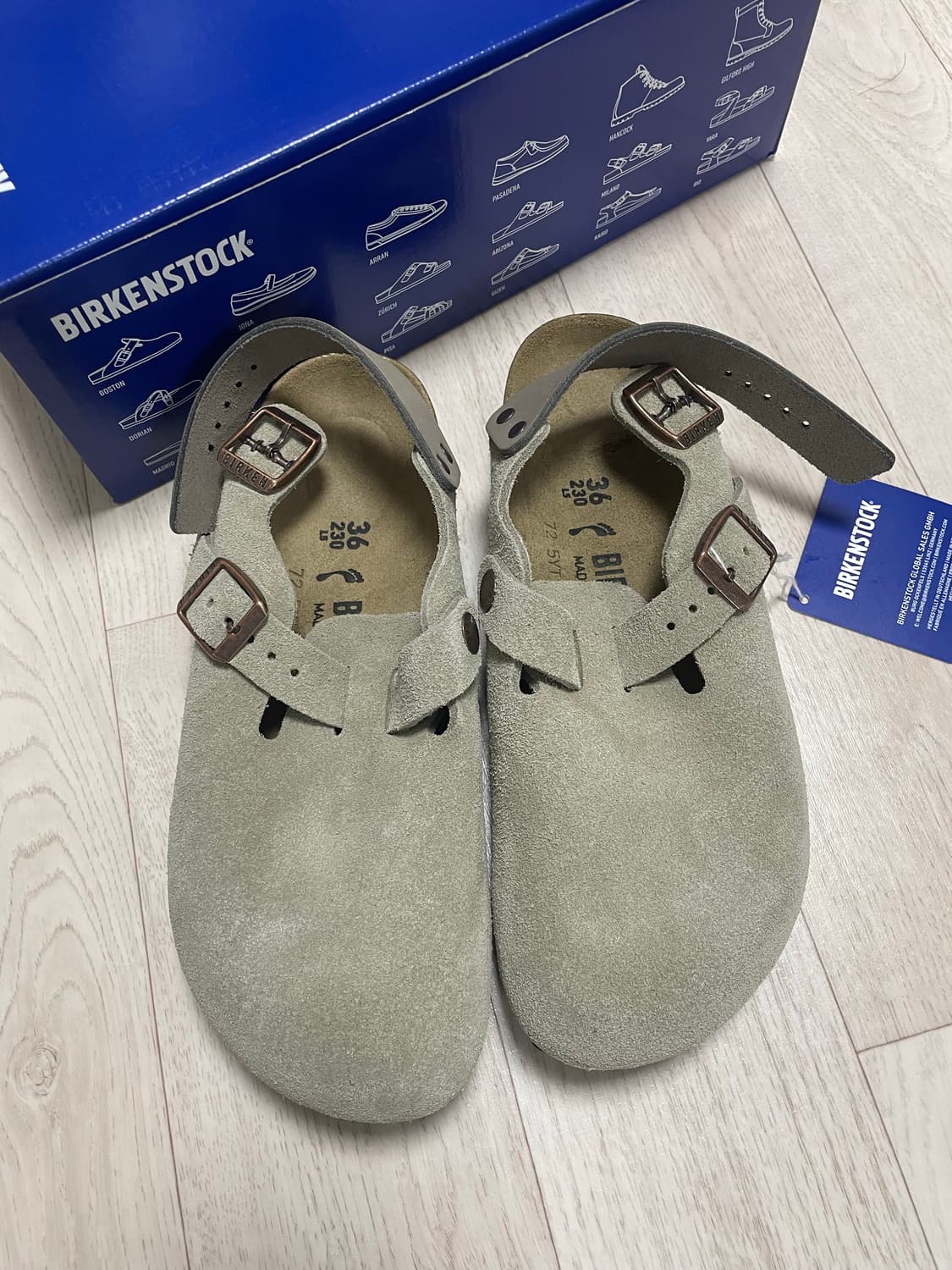 (새상품) 버켄스탁 토키오 타우페 36 상품이미지1