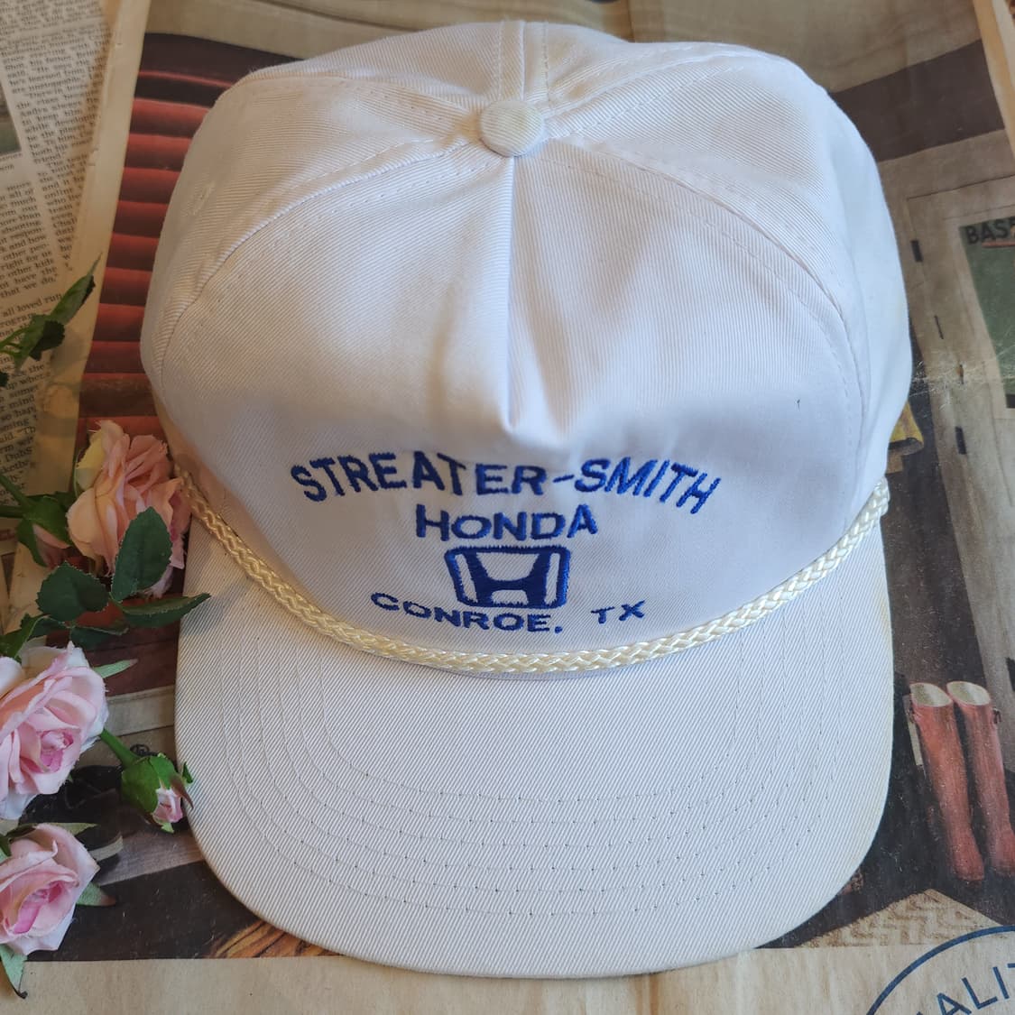90s 빈티지 메쉬 트러커 캡 빈티지모자 미국빈티지 피싱캡 혼다 모자 상품이미지2