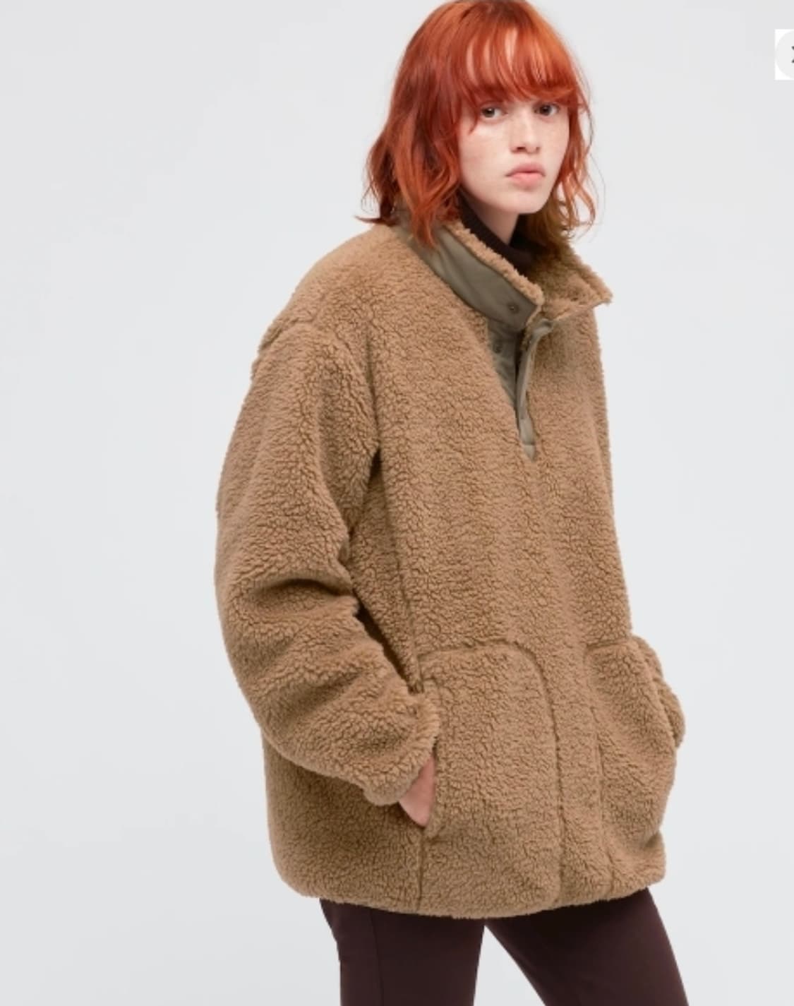 유니클로 화이트마운티니어링 풀오버 후리스 xl 상품이미지4