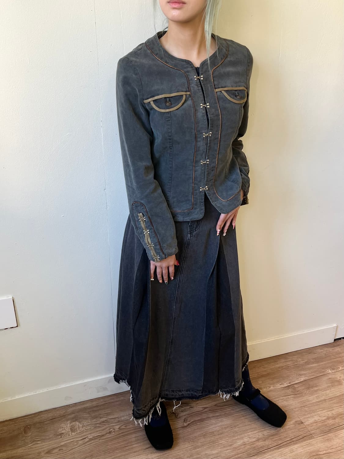 UNSPECK 스웨이드 후크 자켓 상품이미지8