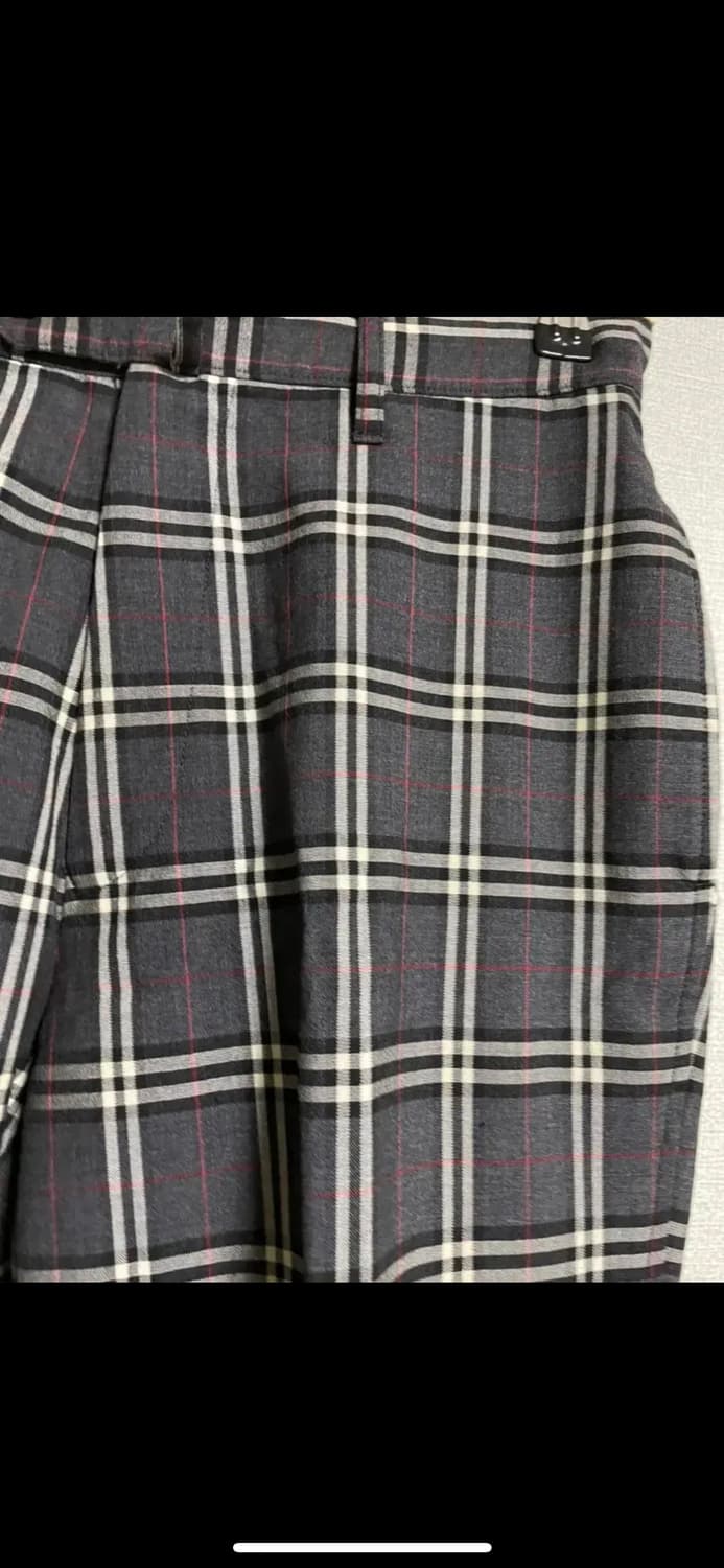 버버리 체크 슬랙스 30사이즈 상품이미지2