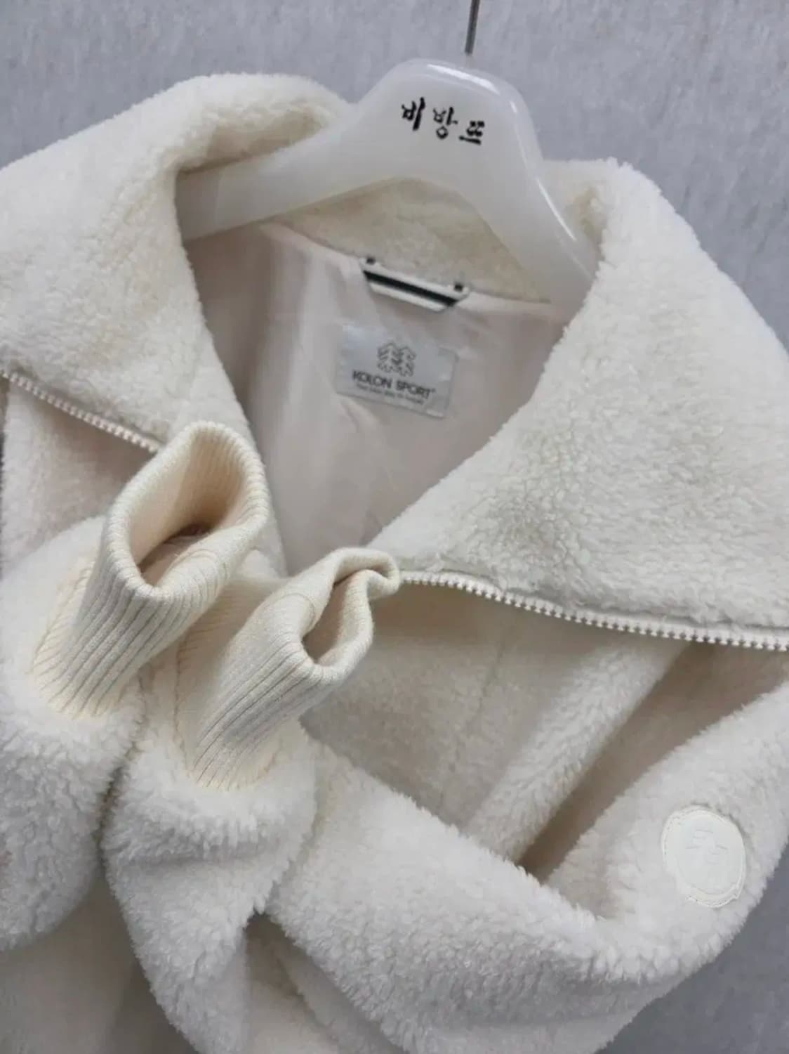 여성 100 코오롱 플리스 자켓 상품이미지4