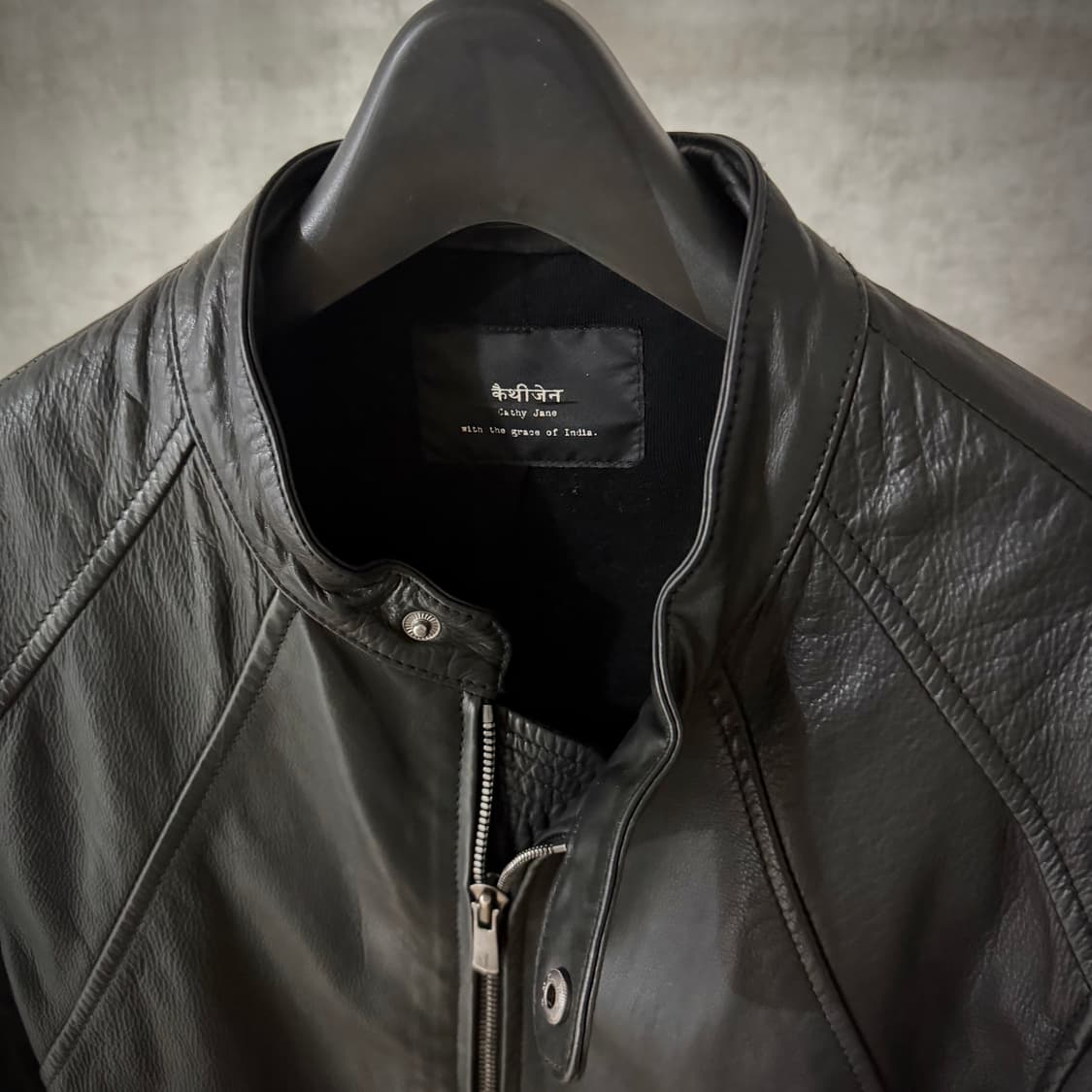Lambskin leather jacket 상품이미지2