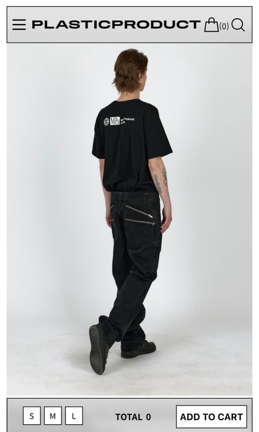 MPa SPLIT POCKET PANTS (Black, L) 상품이미지1