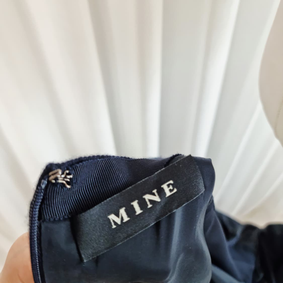 한섬 MINE 마인 울98% 원피스 (55) 이태리산원단 /미시착 새상품 상품이미지3