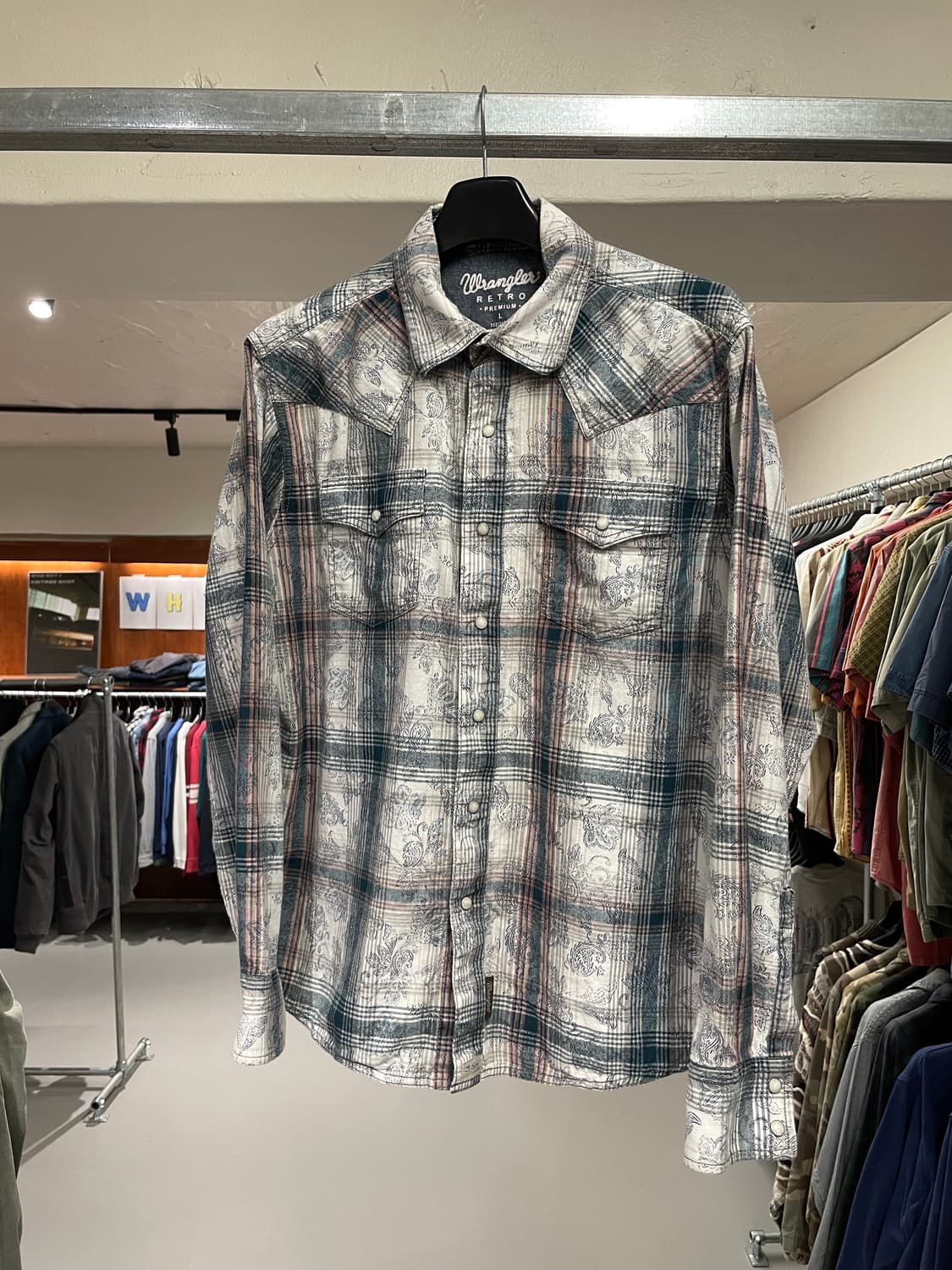 랭글러 웨스턴 셔츠   상품이미지7