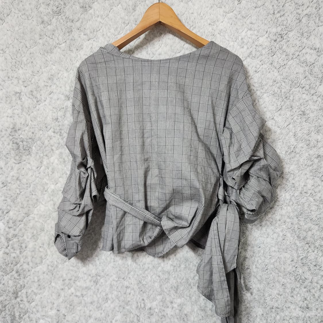 208A [XS] 새제품 자라 여성 블라우스 상품이미지4