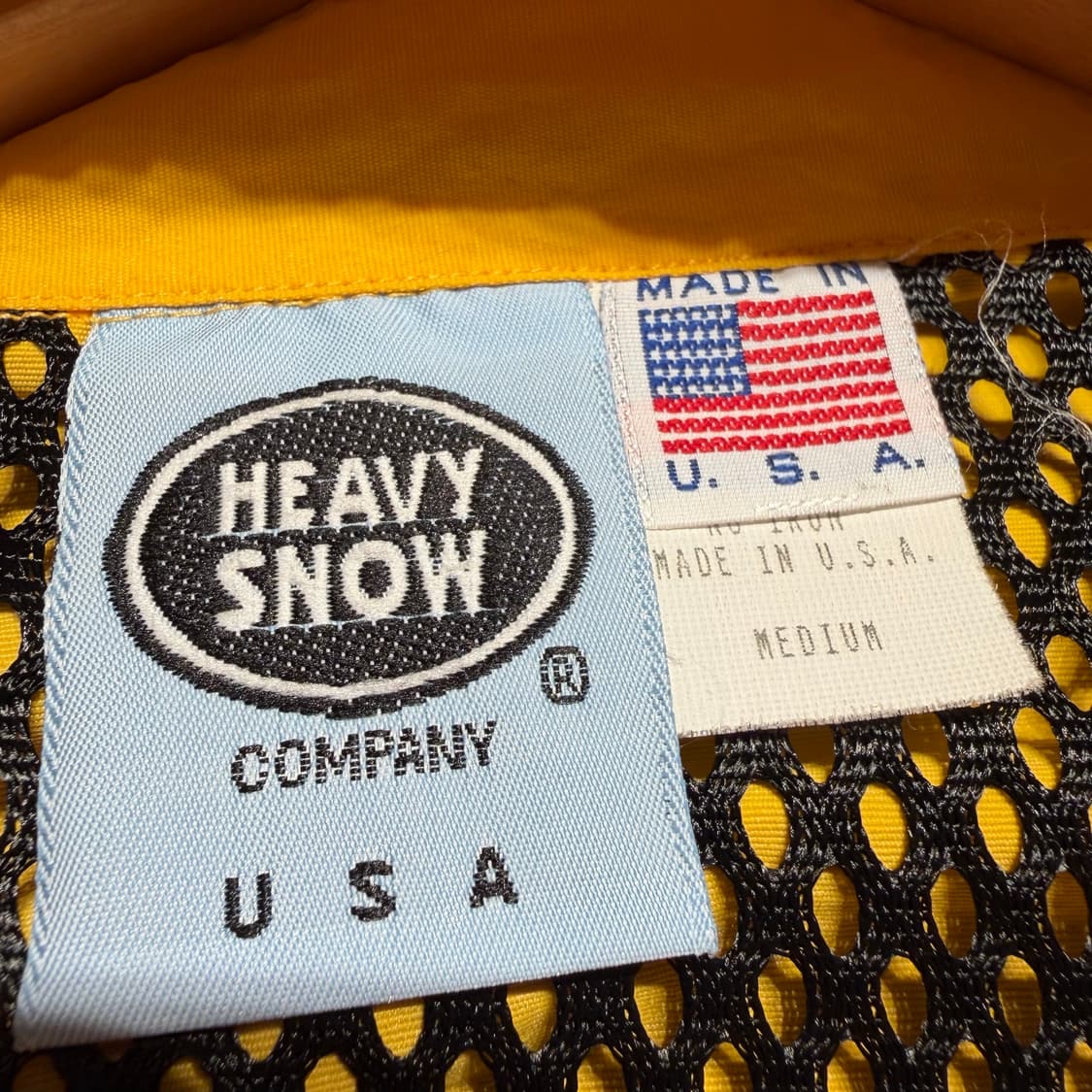 USA 90s HEAVY SNOW 헤비스노우 고글 자켓 M 105 상품이미지4