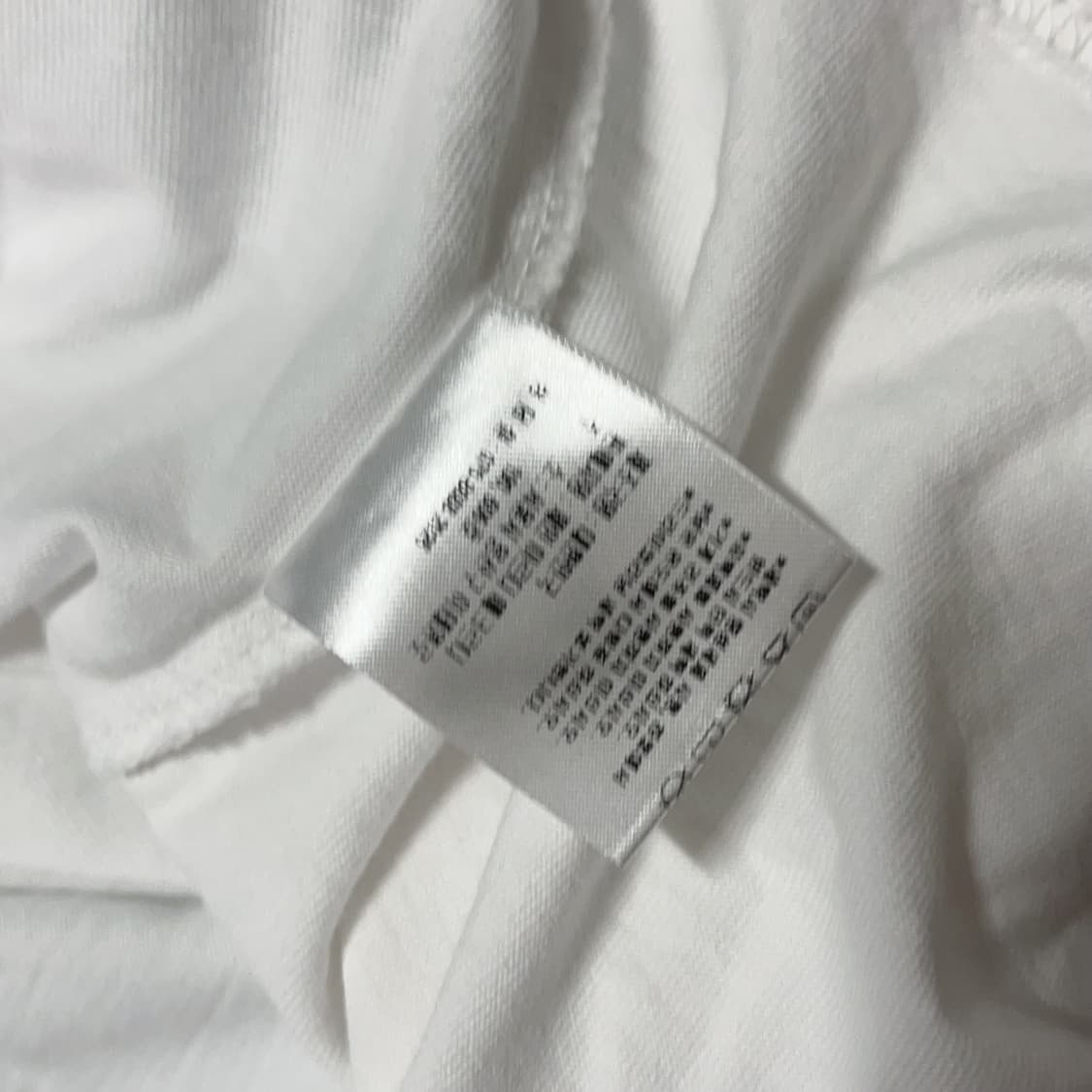 [정품] 마르디메크르디 화이트 그린 악티프 반팔티 [ F ] 상품이미지5