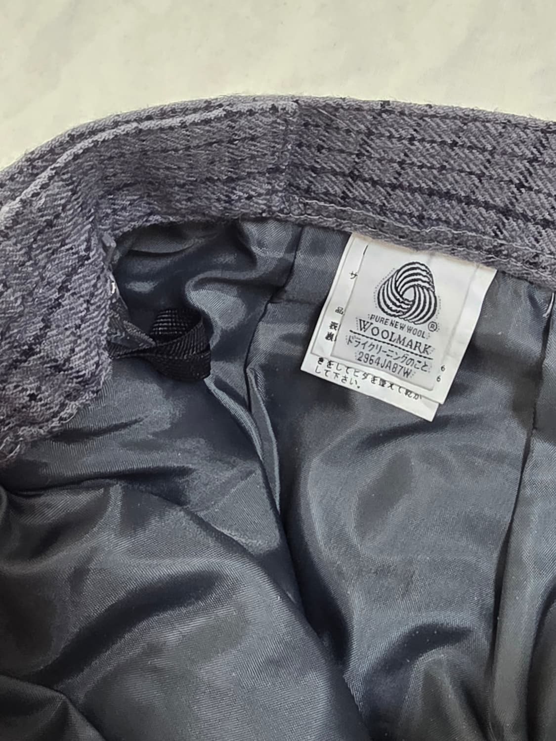 모리걸 갸루 체크 플리츠 롱 스커트 일본빈티지 상품이미지6