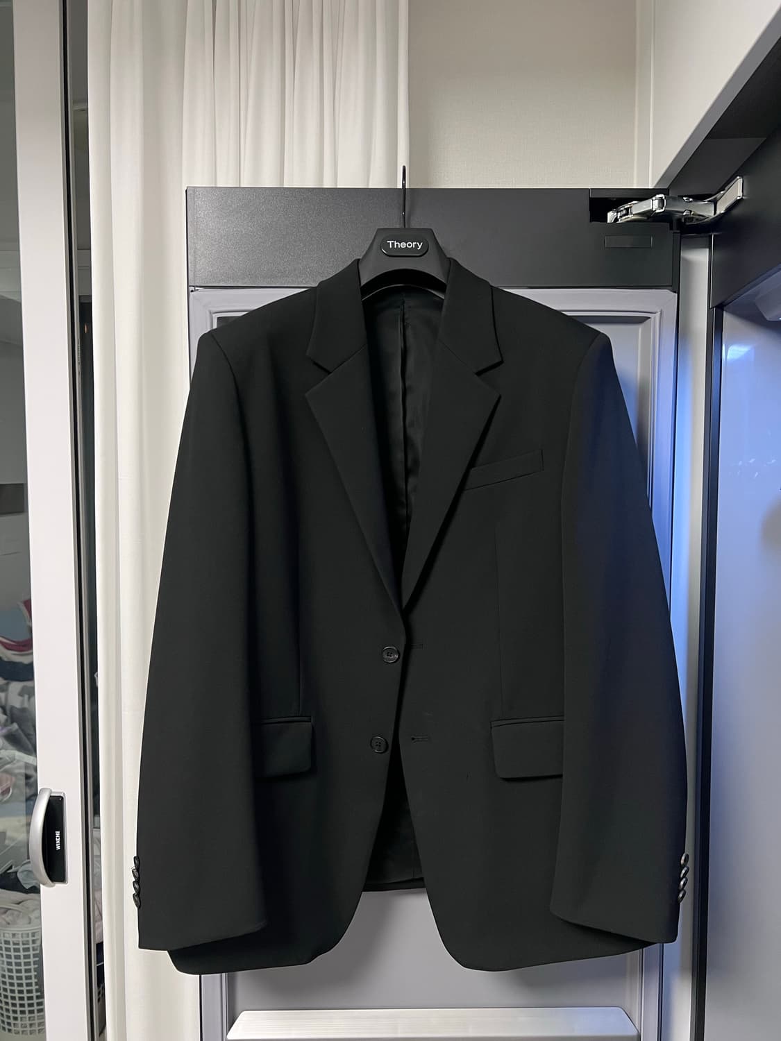 남자정장 컨셉원 TR 셋업 수트 블랙 100, 32 상품이미지1