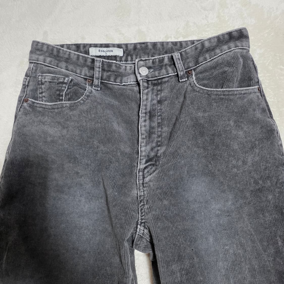 (L)여성 에잇세컨즈 코듀로이 부츠컷 팬츠  상품이미지2