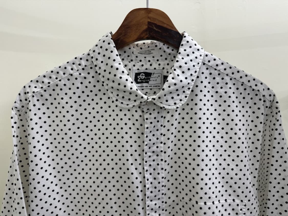 ENGINEERED GARMENTS 라운드 카라 셔츠 (XL) 상품이미지2