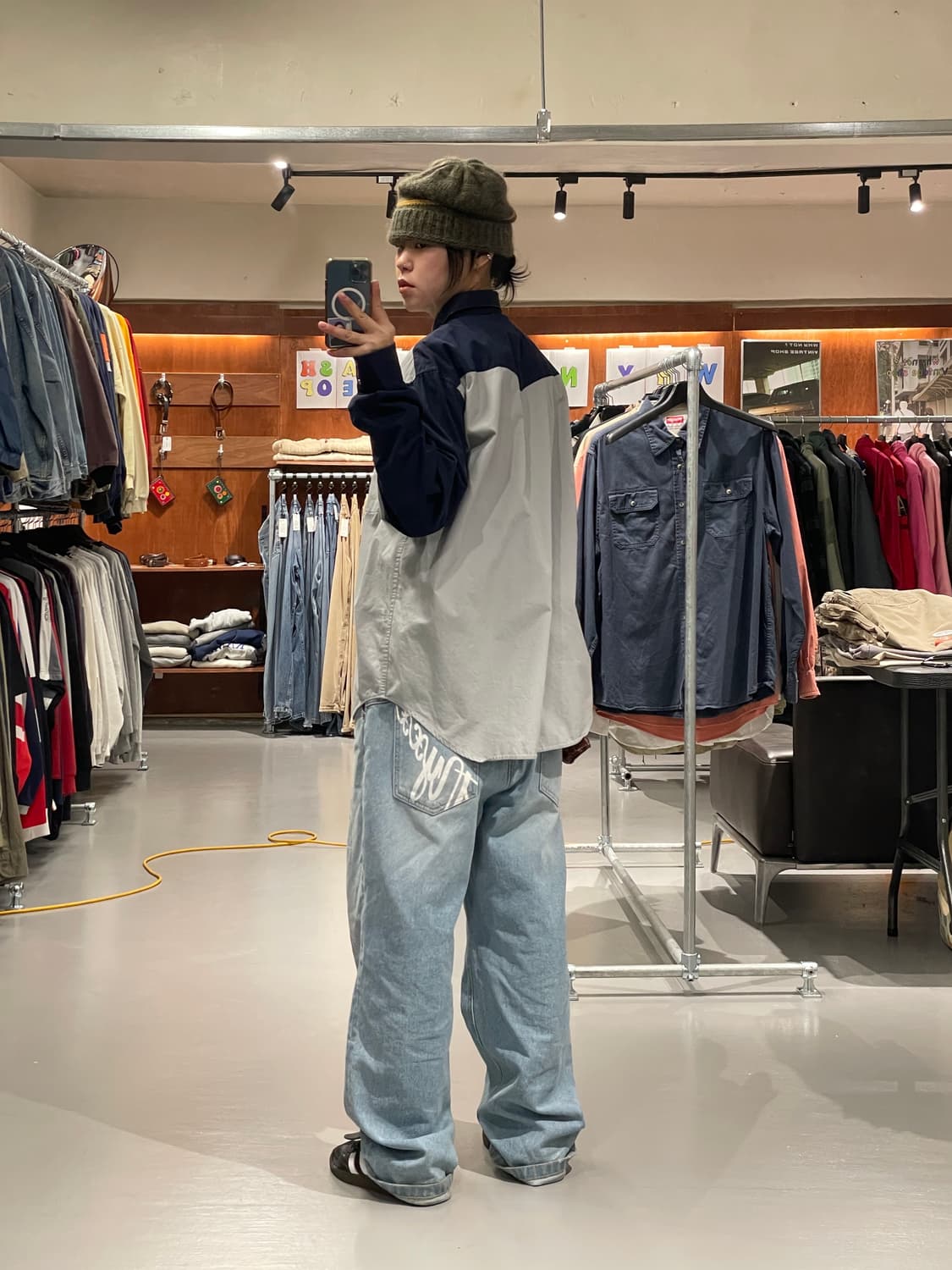 랭글러 웨스턴 셔츠   상품이미지4