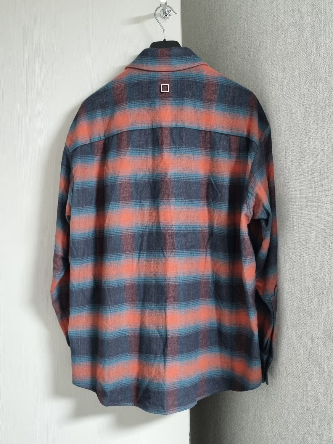 우영미 플란넬 체크셔츠 상품이미지2