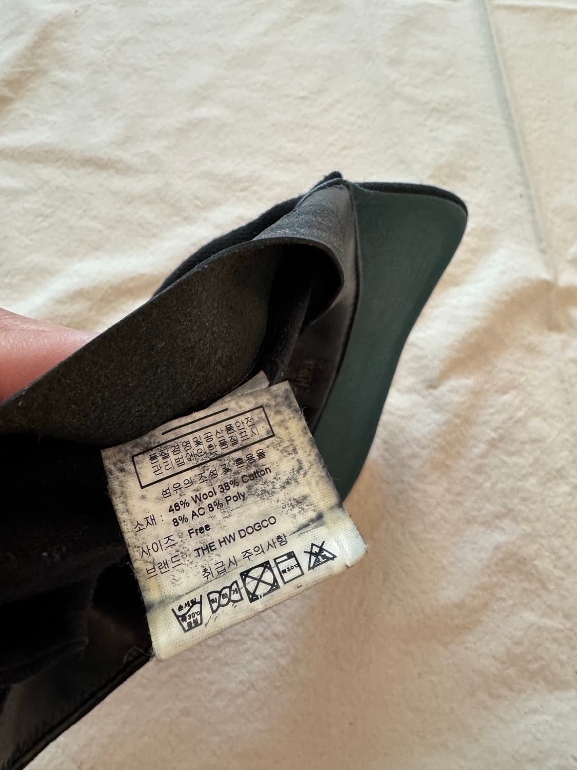 도그앤코 H.W. Dog&Co. 블랙 볼캡 (Free) 상품이미지4