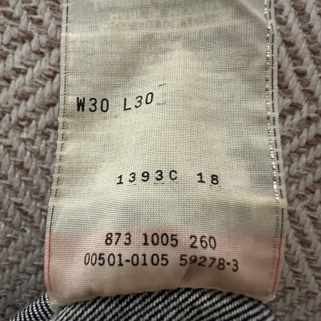 LEVI'S 501 00's mexico made denim pants 상품이미지6