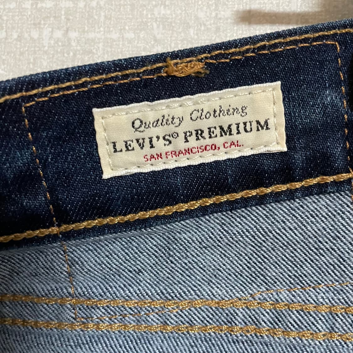 리바이스 505 레귤러핏 웜 진 / W32, L32 상품이미지8