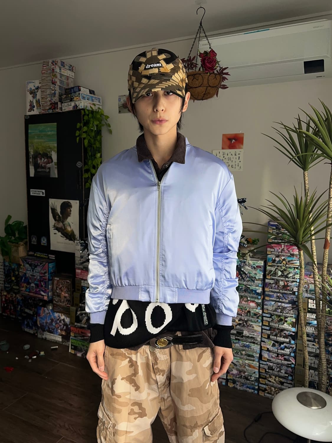 Chip Clip Mini 사이드 스트링 글로시 블루종 상품이미지4