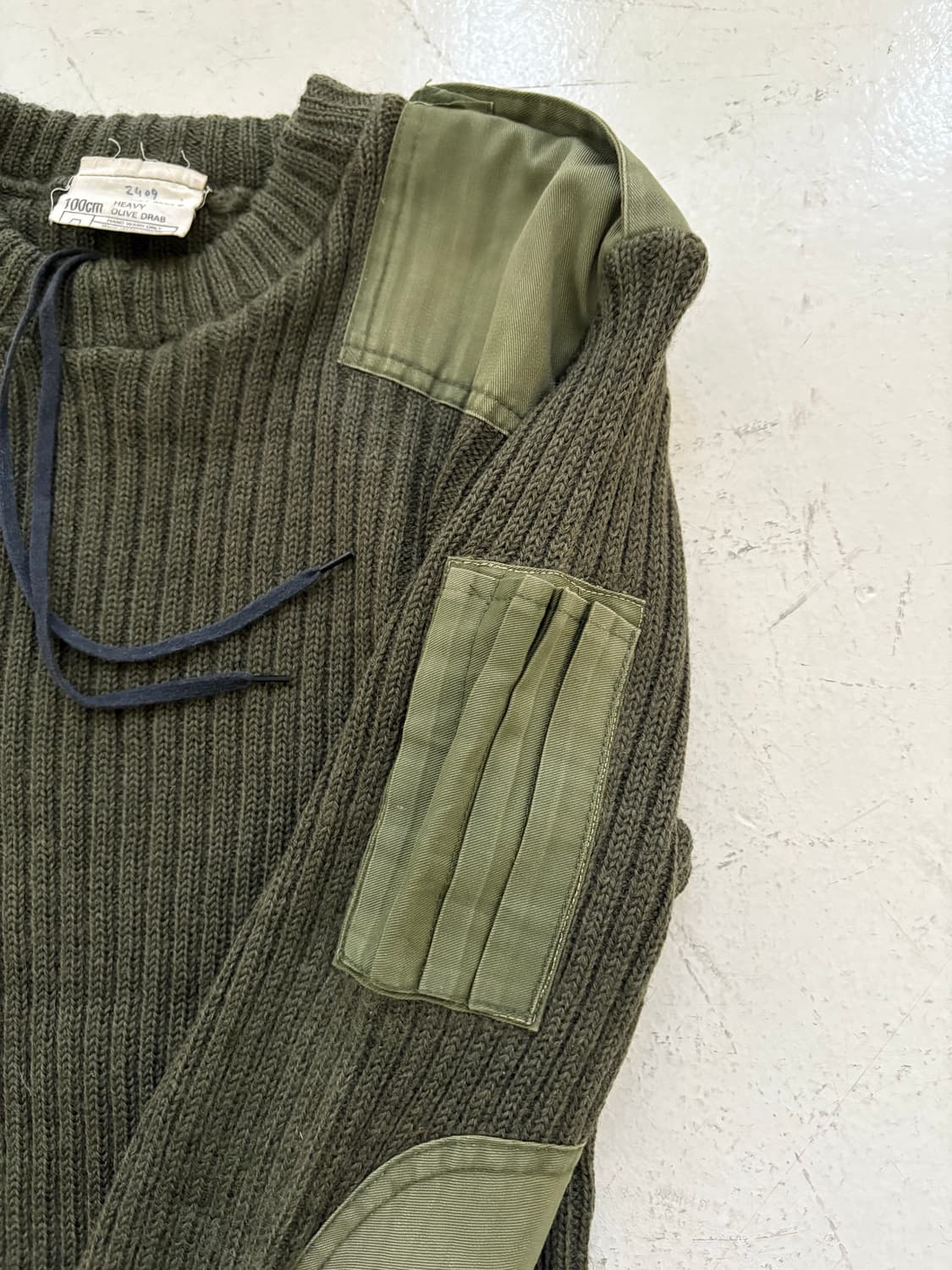 80's British Army Wool Sweater. 상품이미지8